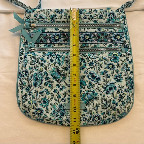 Vera Bradley Triple Zip Hipster Crossbody Bag & Iconic RFID Riley Compact Wallet - Picture 8 of 9